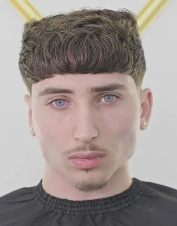 Haircut in profile
